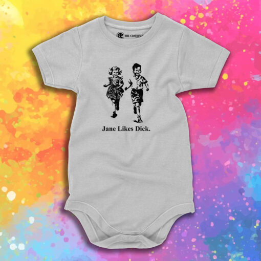 Scott Foresman Jane Likes Dick Baby Onesie.jpeg