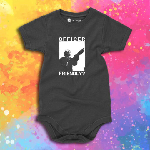 Serj Tankian Officer Friendly Baby Onesie.jpeg