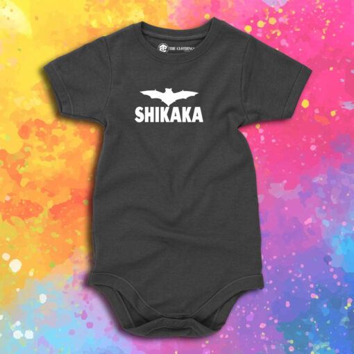 Shikaka Ace Ventura Batman Parody Baby Onesie.jpeg