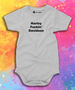 Slash Harley Fuckin Davidson Baby Onesie.jpeg