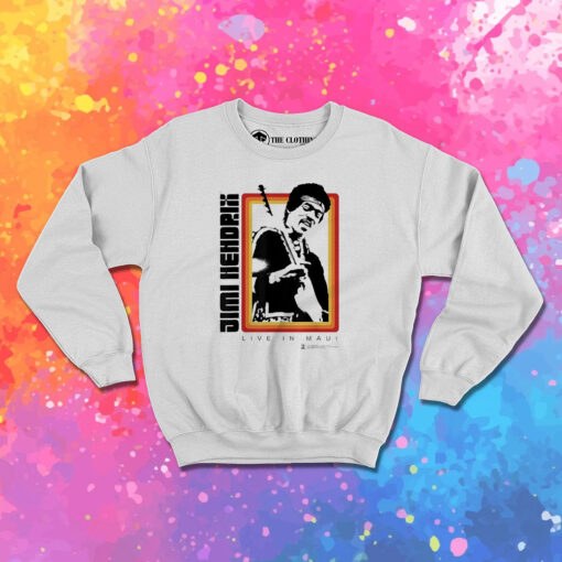 Jimi Hendrix Live In Maui Photo Vintage Sweatshirt 1.jpeg