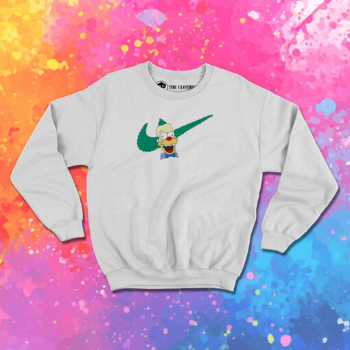 Krusty the Clown Nike Funny Sweatshirt 1.jpeg