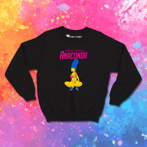 Marge Simpson Anaconda Sweatshirt 1.jpeg