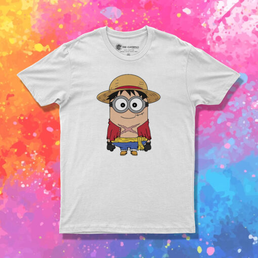Monkey D luffy Minon T Shirt 1.jpeg