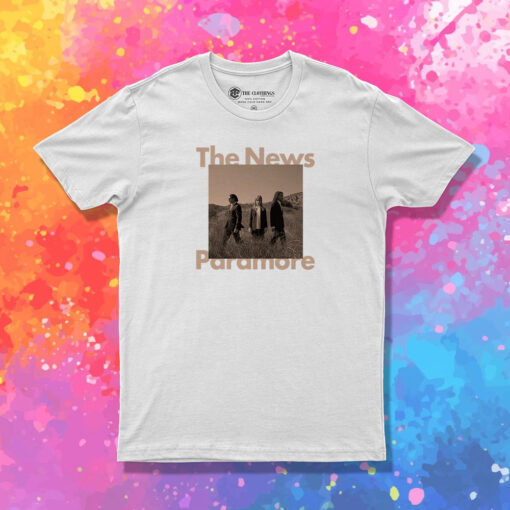 Paramore The News Band T Shirt 1.jpeg