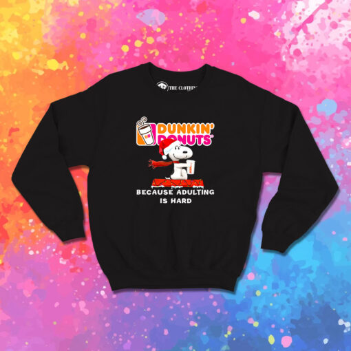 Snoopy Drink Dunkin Donuts Sweatshirt 1.jpeg